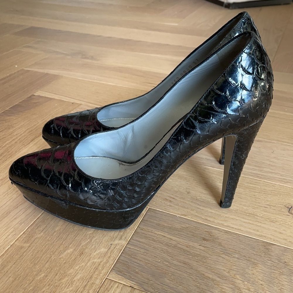 SERGIO ROSSI platform heels | Size 37 EUR
